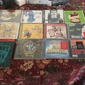 Assorted Broadway & Musical CD Lot - Colorful Covers